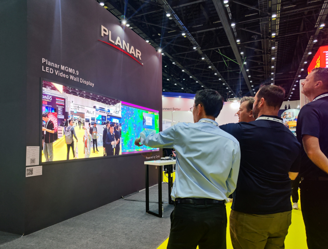 InfoComm Asia | 太阳成集团tyc122ccPlanar全球首发第四代Micro LED智能一体机