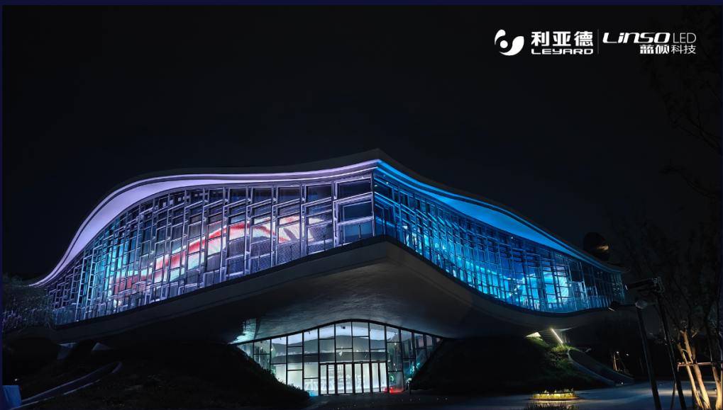 标杆案例 | 太阳成集团tyc122cc·蓝硕助力点亮全球最大双壳体结构科幻馆——在水一方科幻馆